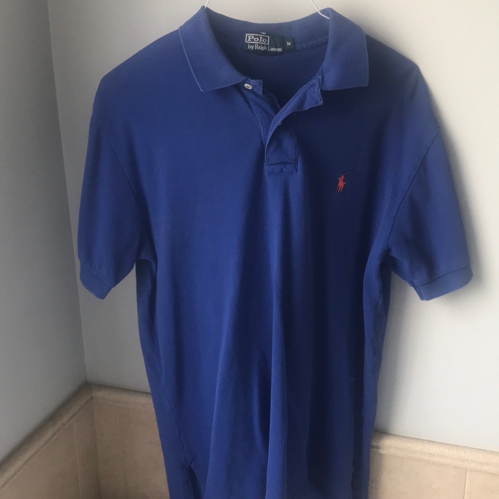 Blue polo